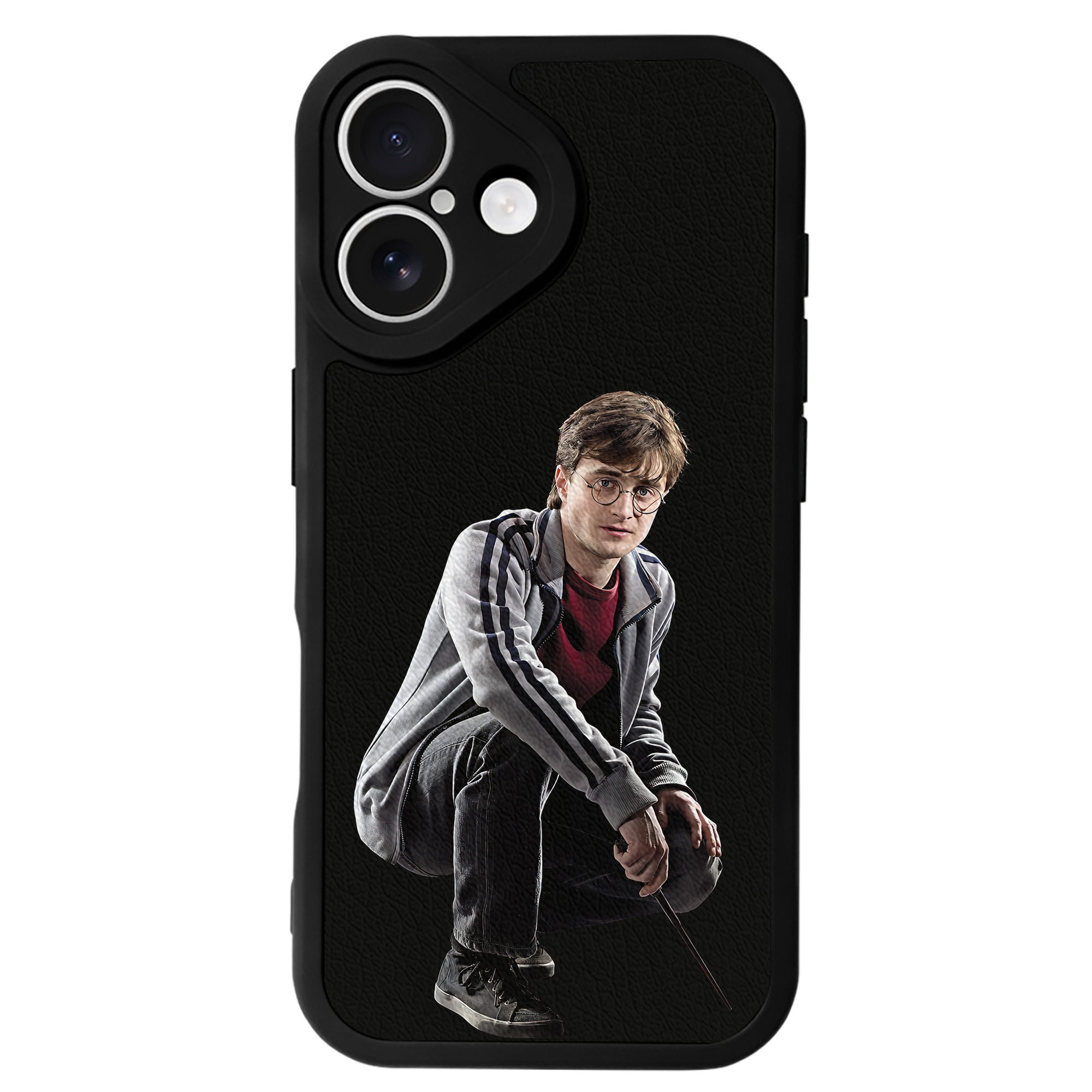 （画像用） Harry Potter ハリー・ポッターシリーズ 【iPhone 16シリーズ対応】シリコンスマホケース（レザー調） 材質：シリコン